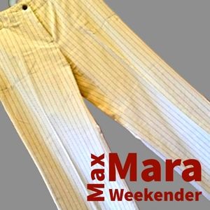 Max Mara Weekend Pinstripe Trousers